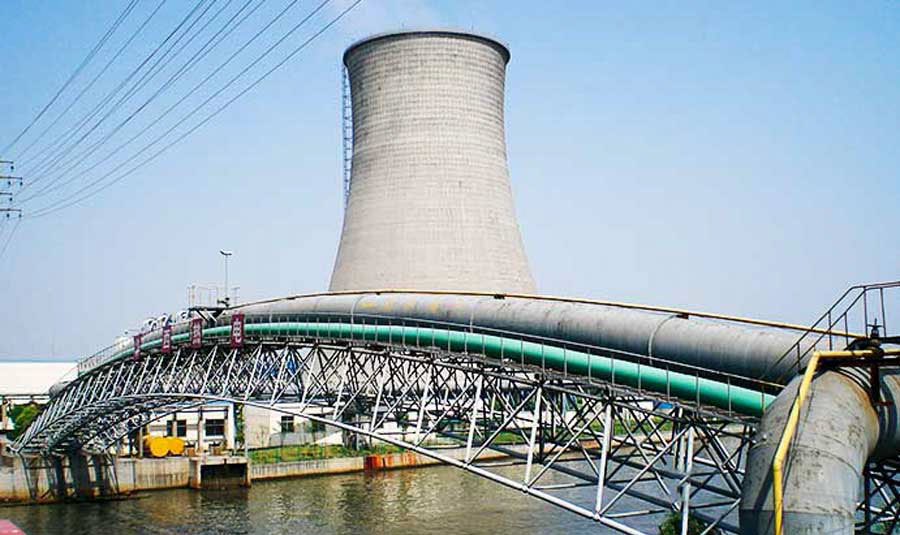 華西熱電140米網架橋