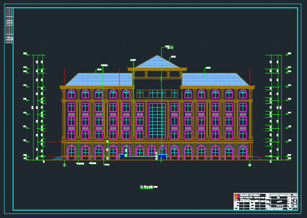 喜賀由我院設(shè)計的萬事佳綜合樓投入使用